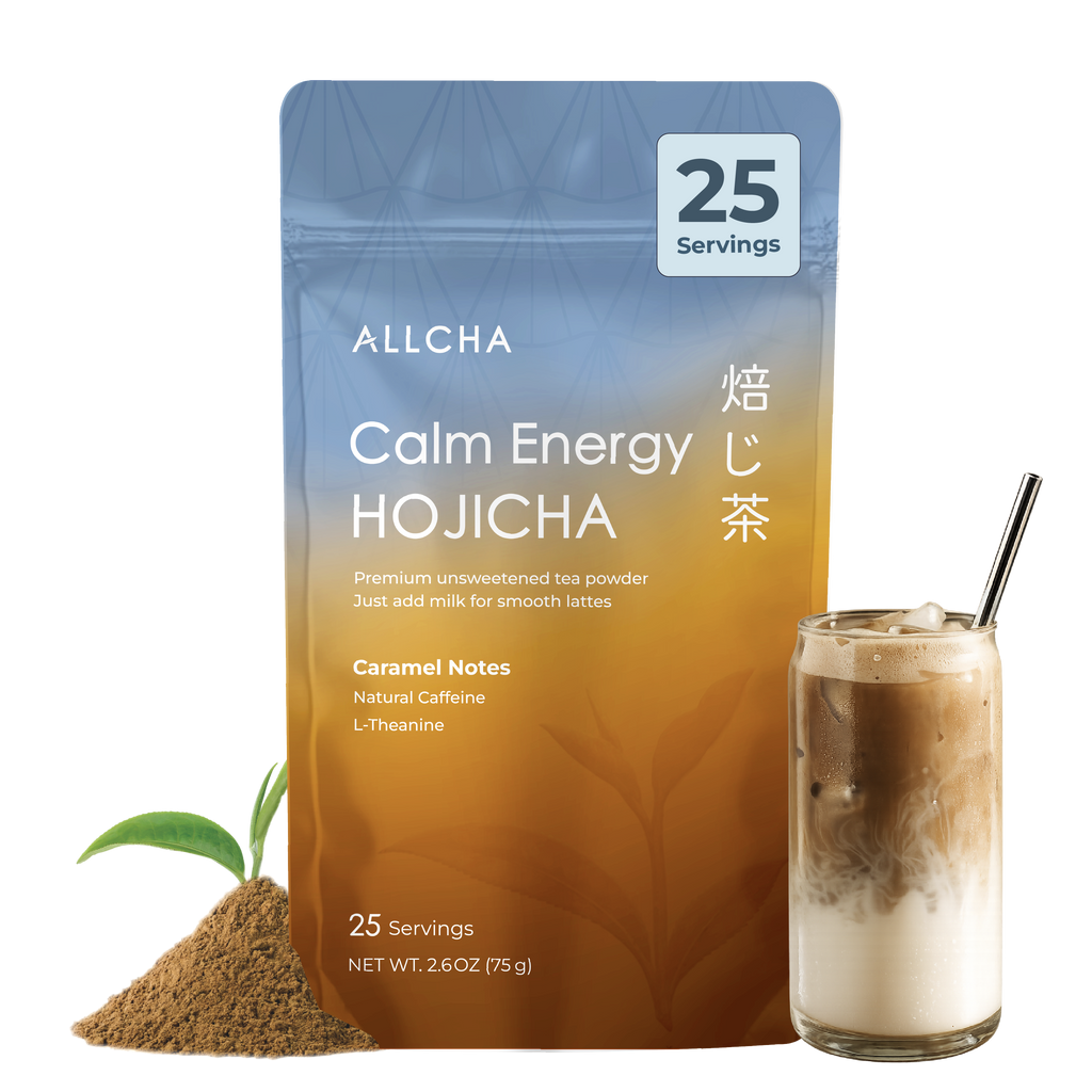 Hojicha Calm Energy Tea Latte Powder