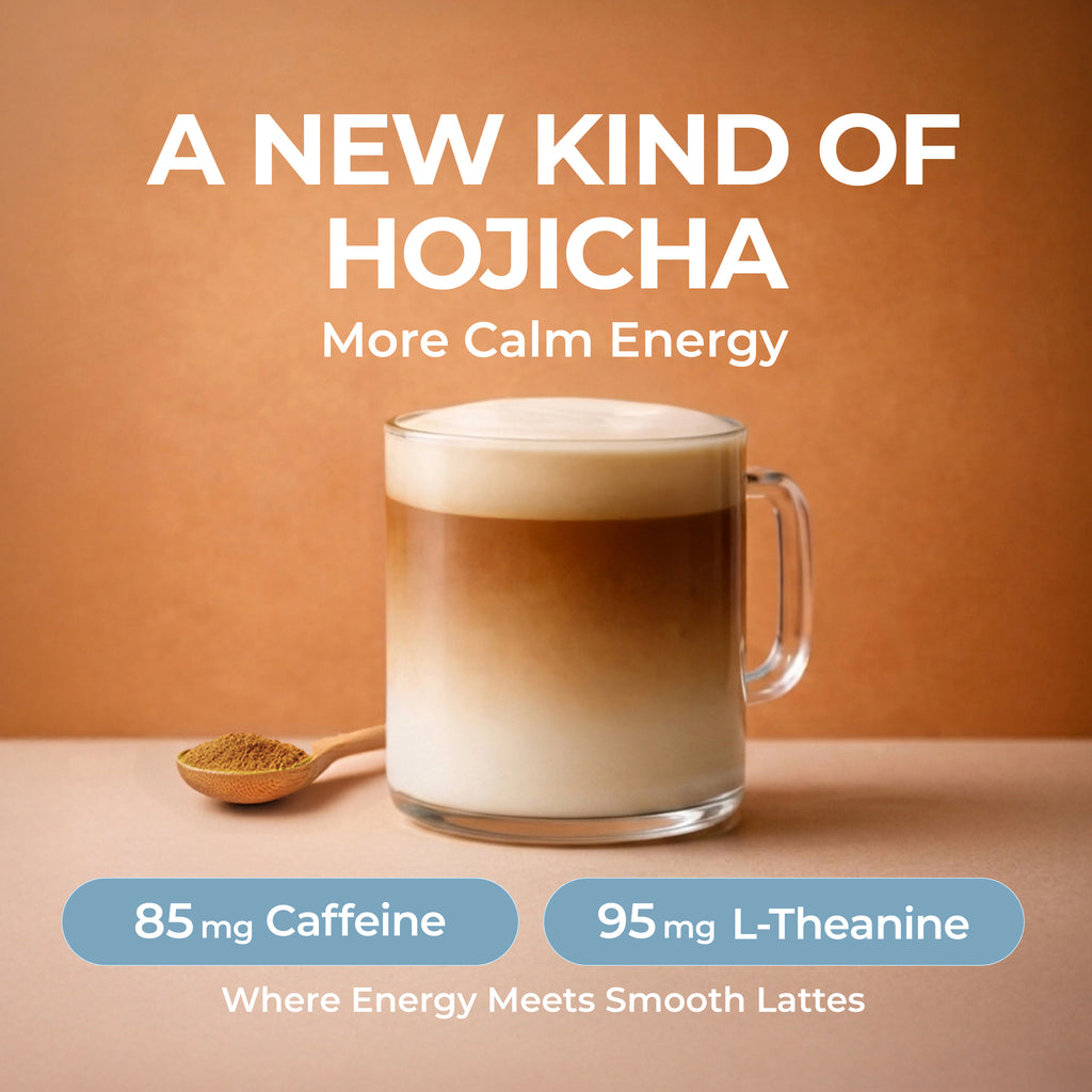 Hojicha Calm Energy Tea Latte Powder