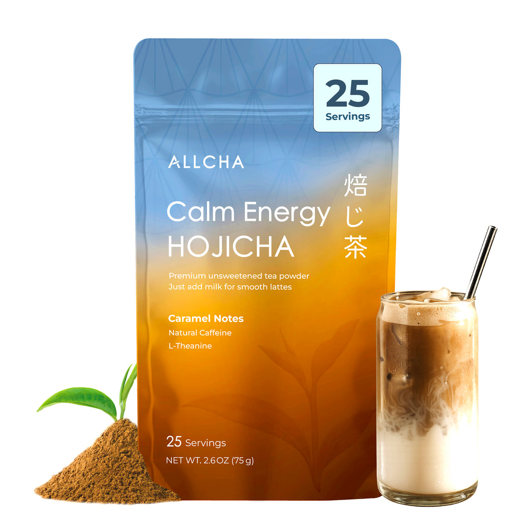 Hojicha Calm Energy Tea Latte Powder