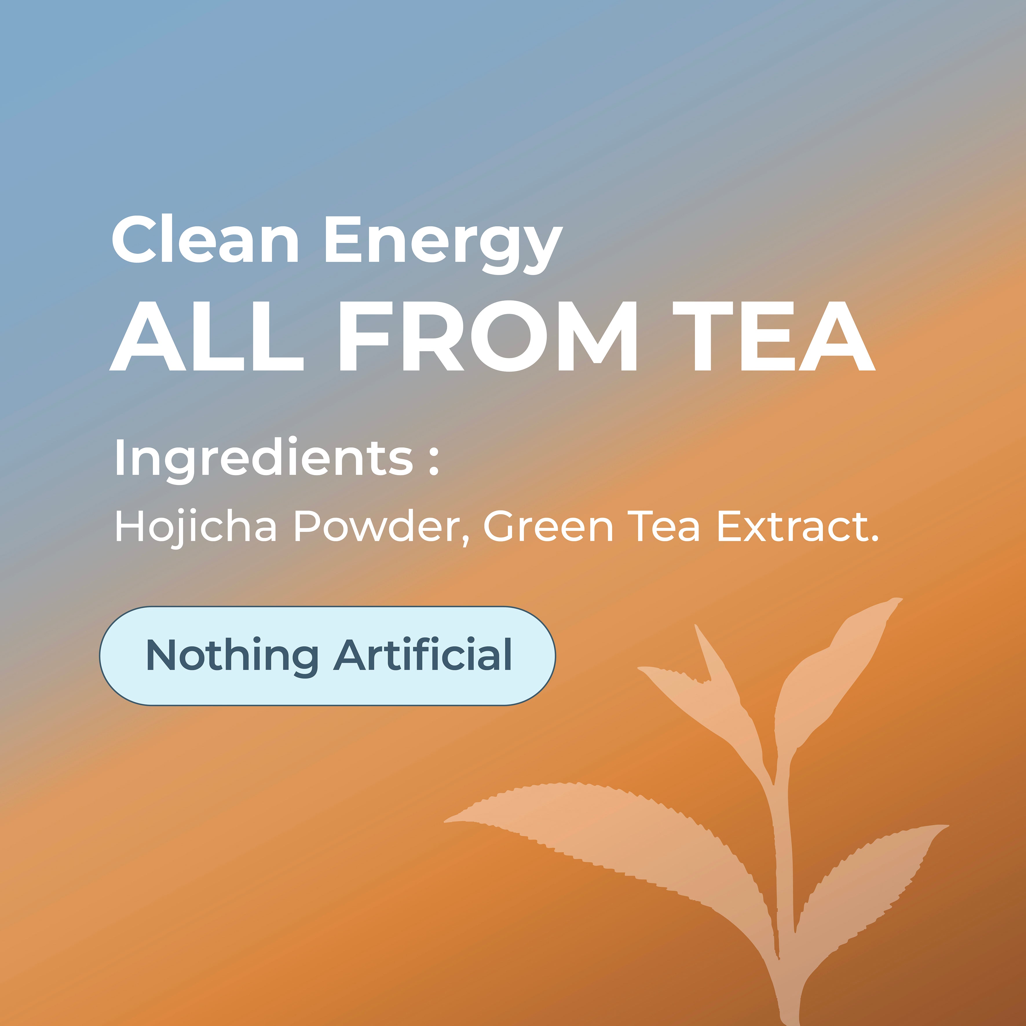 Hojicha Calm Energy Tea Latte Powder